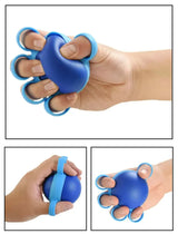 Hand Therapy Grip Strength Strengthener Ball Stretcher Finger Fitness Arm Strength Exercise Muscle Recovery Hand Trainer