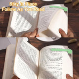 Pieces Silicone Bookmark Follows Automatically Flip Page Student Bookmarks Office Supplies Home Office School Supplies