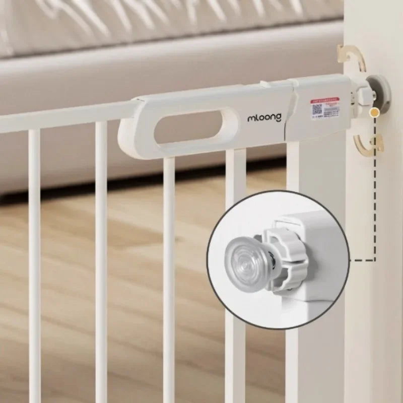 No-Drill Baby Safety Gate – Pressure-Mounted Child & Pet Barrier for Doorways, Stairs, and Balcony – Adjustable Baby & Dog Gate