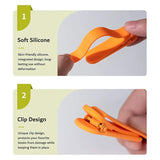 Pieces Silicone Bookmark Follows Automatically Flip Page Student Bookmarks Office Supplies Home Office School Supplies