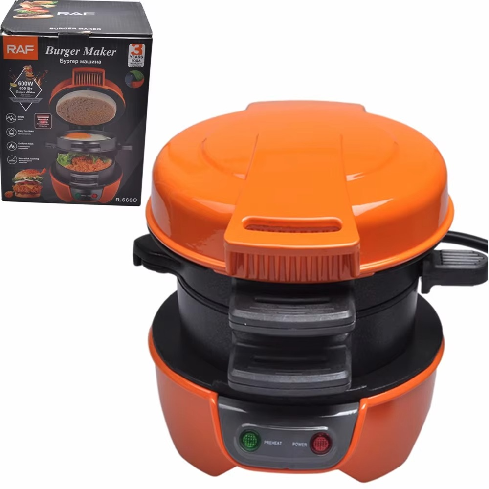 Multifunction Hamburger Maker Sandwich Toaster Breakfast Waffle Grill for Home