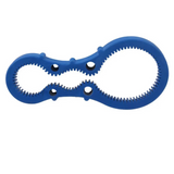 Multi Purpose Bottle Jar Opener Portable Jar Lids Can Tin Handy Flexible Twister Rubber Screw Grip Cap Device Kitchen Tools