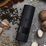 Electric Automatic Mill Pepper And Salt Grinder LED Light 5 Modes Peper Spice Grain Pulverizer For Cooking