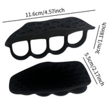 Weight Lifting Grips Hand Protection Sturdy Gym Grips Fingerless for Crosstraining Sports Fitness Bodybuilding Equipment (2Pcs)