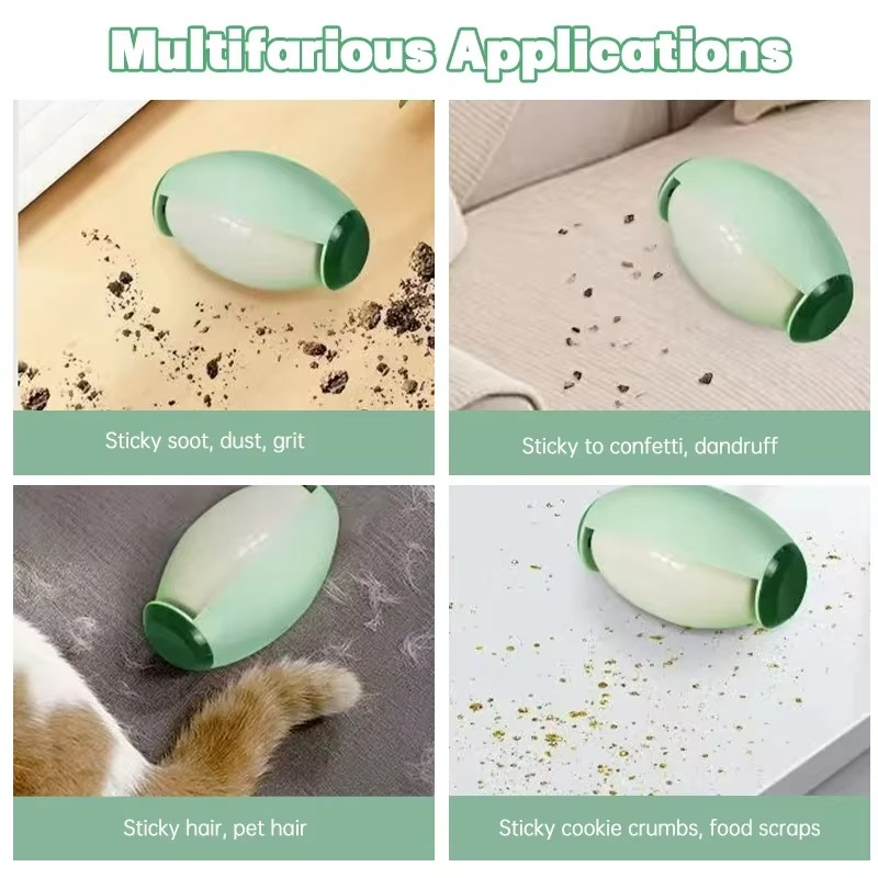 Reusable Washable Lint Roller Strong Adhesive Hair Sticking Machine for Clothes Pet Hair Remover Dust Removal Eliminator Brush