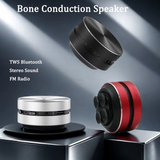 Wirelessly BT Speaker Bone Conduction Speakers Mini Portable Loud Stereo Sound Built-in Mic Sound Box Bone Conduction Speakers