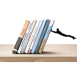 Superhero Bookend Figurines Metal Bookshelf Decor Desktop Ornament Office Desktop Accessories Bookshelf Home Decoration