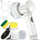 5 in 1 Magic Brush Electric Cleaning Scrubber