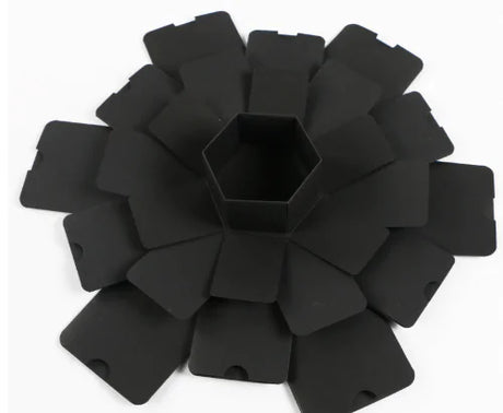Hexagon Multi-Layer DIY Surprise Photo Album Box