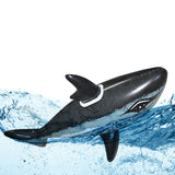 Kids Inflatable Swimming Ring Shark Pool Children Floating Pool Summer Beach