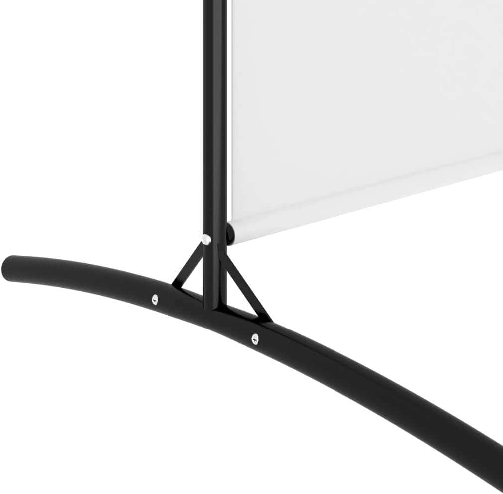 3-Panel Room Divider Living Room Bedroom Partition Privacy Protection Screen Room Separator Folding Dressing Wall White Fabric