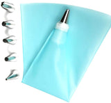 Cream Pastry Bag Icing Tips + Stainless Steel Piping Nozzle + Coupler 8PCS/Set