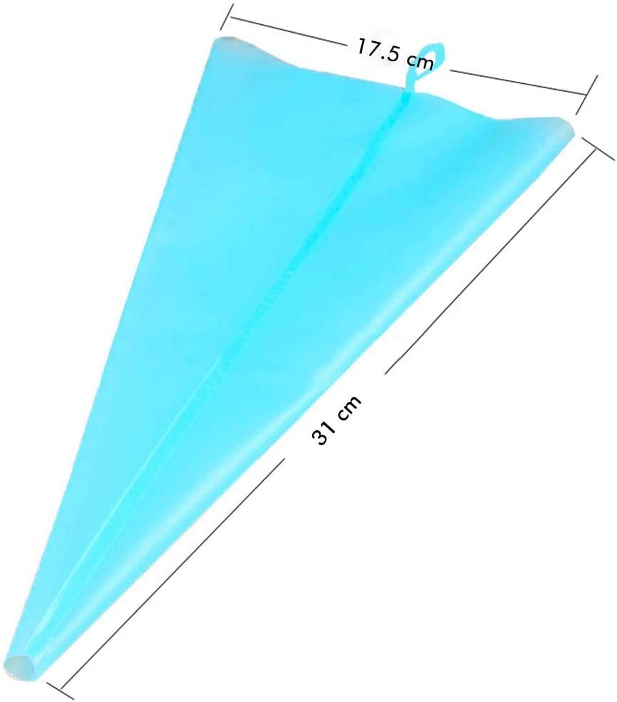 Cream Pastry Bag Icing Tips + Stainless Steel Piping Nozzle + Coupler 8PCS/Set