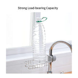Sponge Holder Faucet Storage Rack Stainless Steel Drainer Sink Caddy Organizer for Kitchen Bathroom Accessories