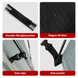 Camping Pickup Truck Tent 2 Person, Trayback UTE Cargo Tents Car Automotive Accessories Caravan Gear, Camp Tailgate SUV Self-Driving Waterproof Carry Bag Travel Hiking Short Bed