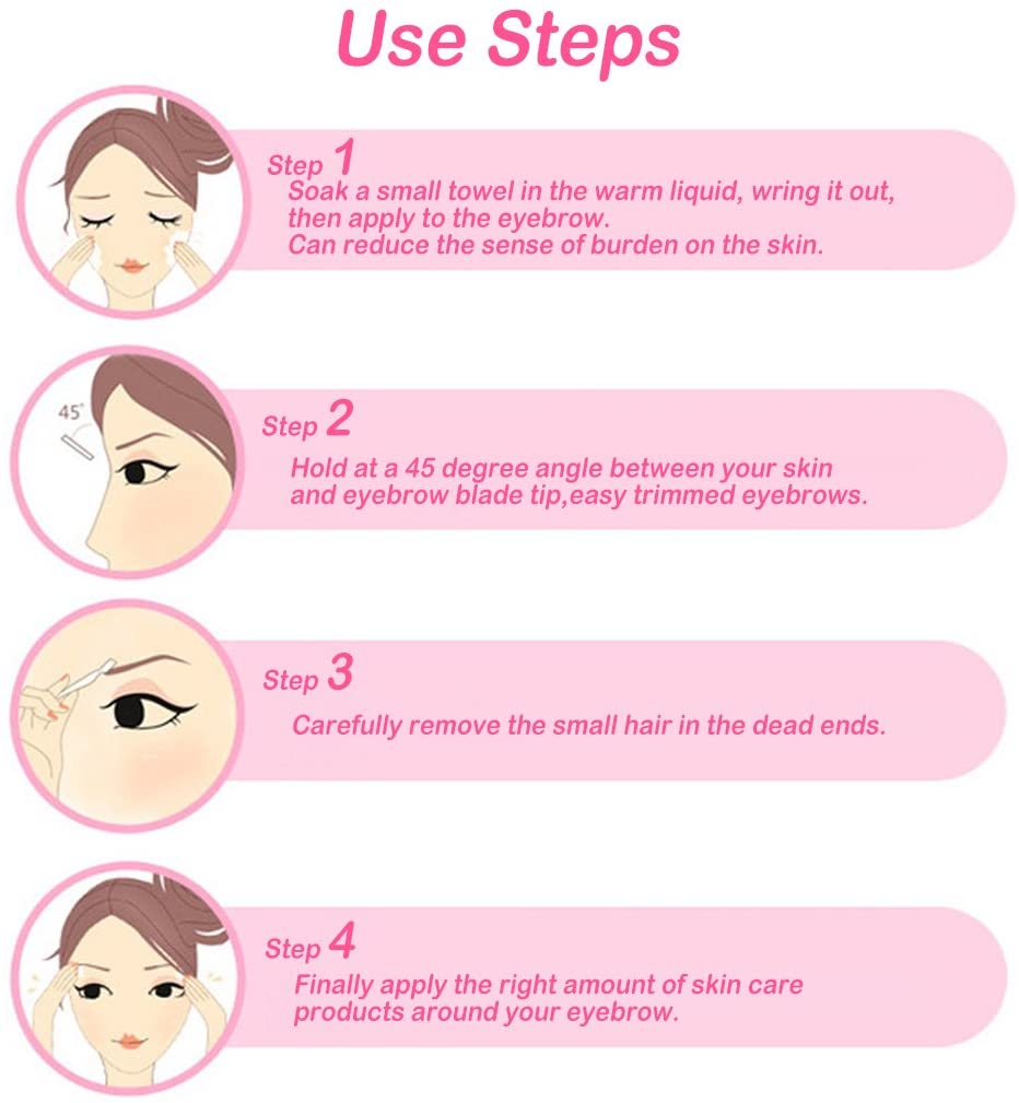 Face & Eyebrow Hair Removal Razor