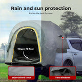 Camping Pickup Truck Tent 2 Person, Trayback UTE Cargo Tents Car Automotive Accessories Caravan Gear, Camp Tailgate SUV Self-Driving Waterproof Carry Bag Travel Hiking Short Bed