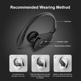 Axloie Wireless Earbuds, Bluetooth 5.0 Headphones True Wireless Premium Deep Bass IPX7 Waterproof 35H Playtime in-Ear TWS Stereo Earphones with Charging Case for Sport Running Gym Workout (BlackUpgraded)