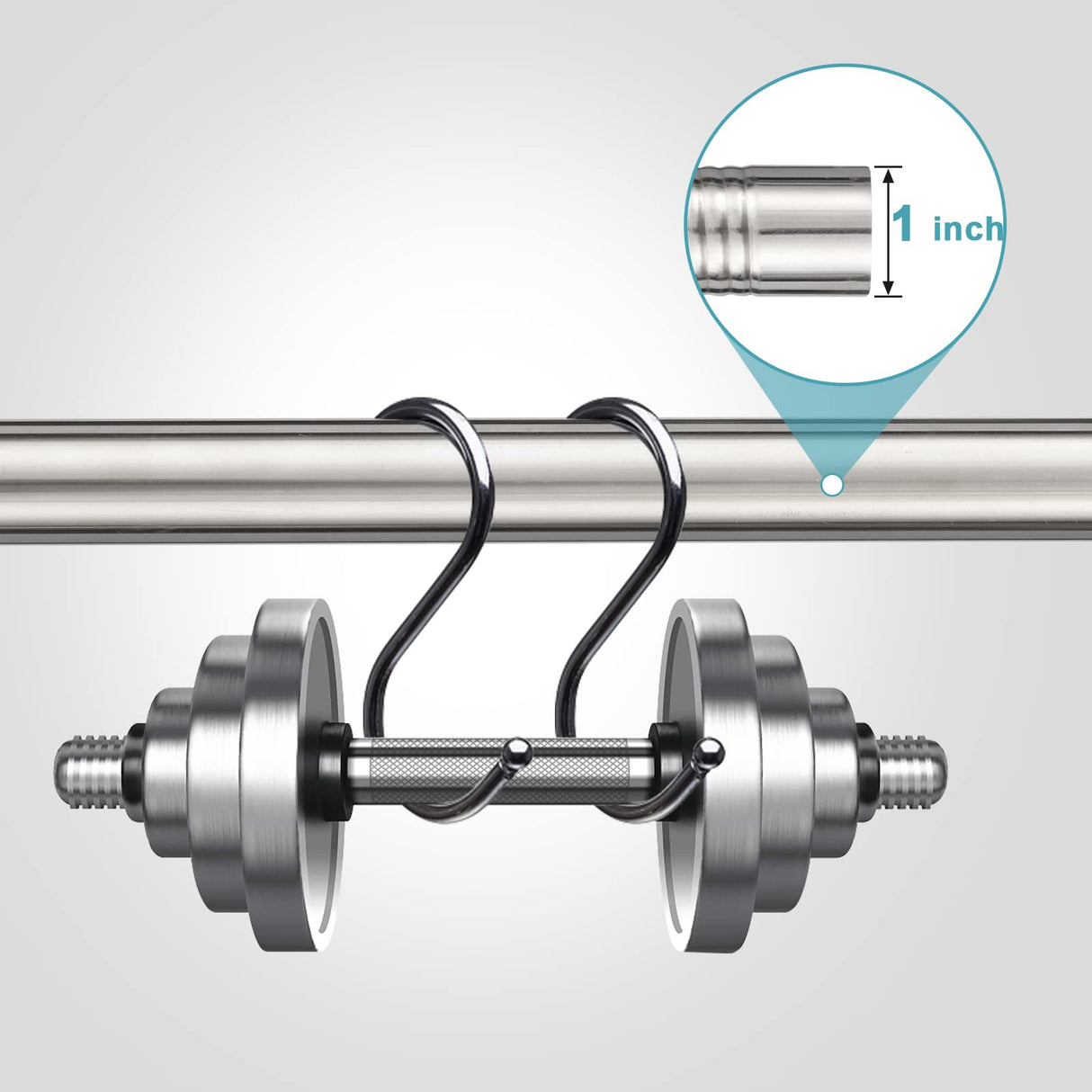 Curtain Divider Stand - 48 to 72 inches Expandable Room Divider，Damage Free Freestanding Vertical Tension Stand