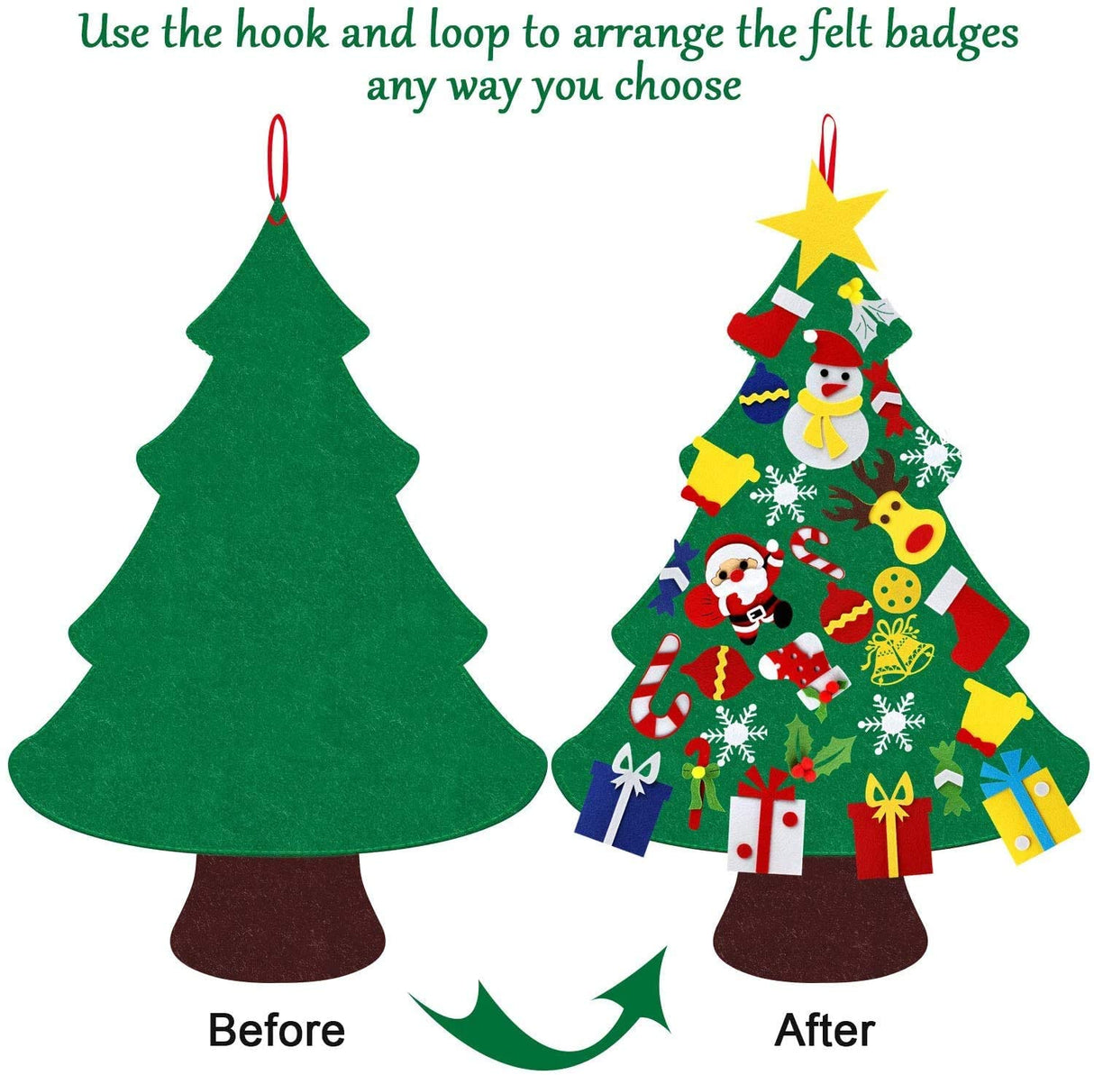 DIY Felt Christmas Tree