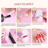 Mini Nail LED Lamp, Innovative Gel Nail Lamp with Smart Sensor for Easy and Fast Nal Extension System, Manicure UV LED Light for Gel Nail Art Flash Curing Lamp DIY Nail Art