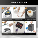 Portable Steam Sauna, Full Size Personal Home Spa with Remote Control, Steamer, Foldable Chair, Portable Sauna for Home