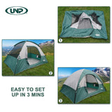 Camping Tent 2 Person, Waterproof Windproof Tent with Rainfly Easy Set up-Portable Dome Tents for Camping