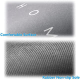 Absorbent Bath Mat, Premium Bathroom Floor Mats Soft Carpet, Anti-Slip Diatom Mat, Slip-Resistant Bathing Room Rug, Quick Drying Mat Rug Doormat for Bathroom Toilet Kitchen (Gray Oval (40*60cm))