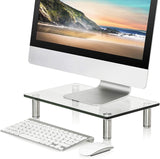 Clear Computer Monitor Stand