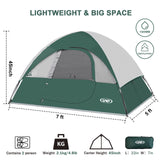 Camping Tent 2 Person, Waterproof Windproof Tent with Rainfly Easy Set up-Portable Dome Tents for Camping