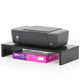 Monitor Stand Wood PC Laptop Computer Screen Riser Desk with Keyboard Storage Space 54 x 25cm