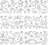 Children's Drawing Roll,2Pcs 300 * 30cm,Coloring Paper Roll for Kids, Drawing Paper Roll, DIY Art Drawing Art Paper Coloring Book Paper, Drawing Art Sketch Painting,Painting Filling Paper