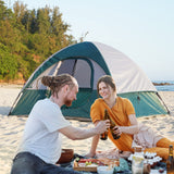Camping Tent 2 Person, Waterproof Windproof Tent with Rainfly Easy Set up-Portable Dome Tents for Camping