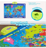 BEST LEARNING i-Poster My World Interactive Map