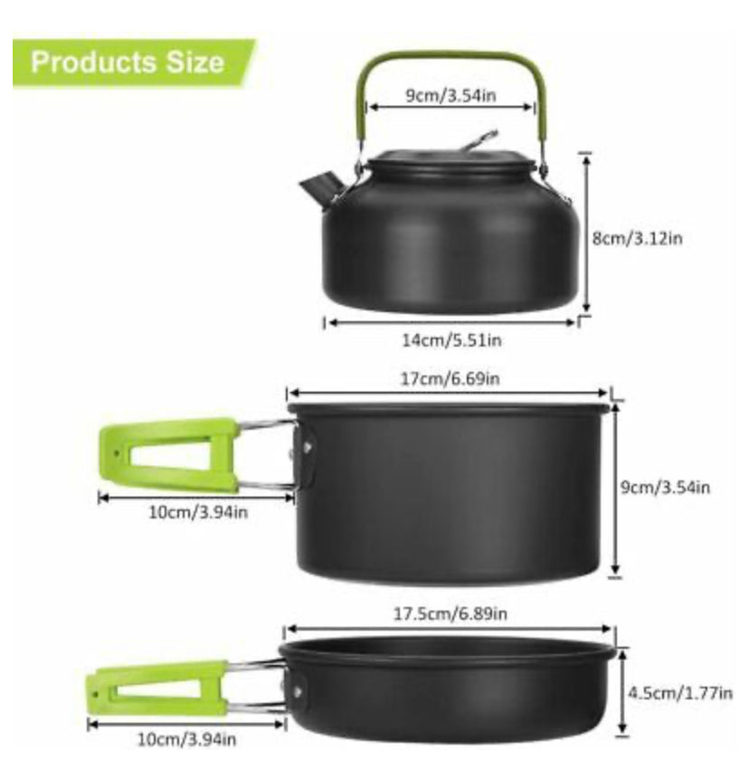 Camping Cookware Set
