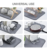 Microfiber Dish Drying Mat