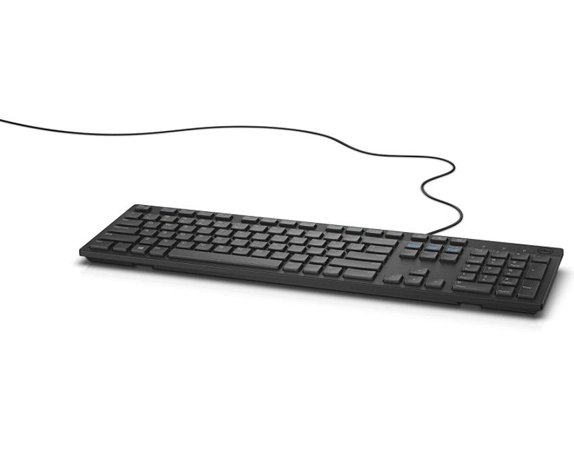 Dell Wired Multimedia Keyboard, Black