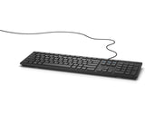 Dell Wired Multimedia Keyboard, Black