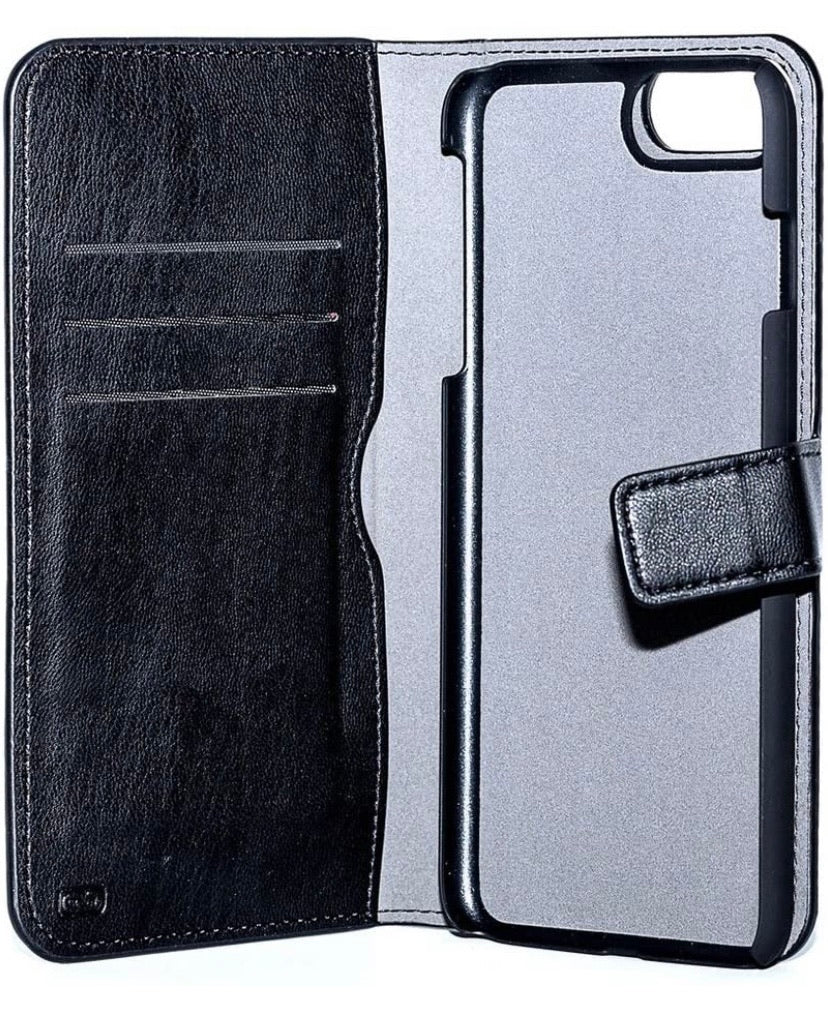 Tachh Mag Wallet Case for iPhone6+/6s+/7+/8+, Real Black
