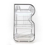 3 Tier Stainless Steel Dish Rack Drainer Cutlery Drainer Kitchen Storage Holder