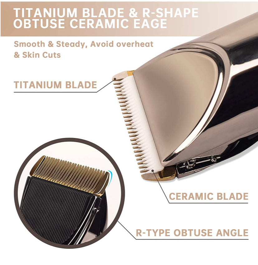 Dog Clippers for Grooming Cordless Pet Hair Clipper Professional Trimmer Supplies