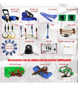 Ninja Warrior Line Hanging Obstacle Course for Kids