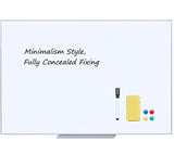 Ultra-Slim White Board, 900 x 600 mm Magnetic Hanging Whiteboard for Wall for Kids