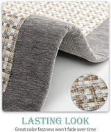 Kitchen Floor Mats, Anti Slip Kitchen Sink Absorbent Rugs and Mats, Non Skid Kitchen Floor Mat, Non Slip Standing Mat Washable (Grey)