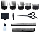Remington Personal Haircut Kit, HC70A, Corded, 12-Piece Pack: Hair Clipper, Scissors, 5x Comb guides (3-16MM), Styling Combs, Blade Guard, Cleaning Brush And Lubricating Oil - Silver