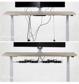 2 Packs Cable Management Tray