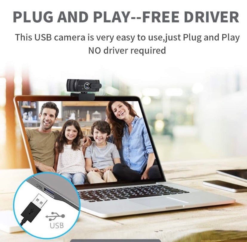 Pro Web cam 1080p Webcam with Microphone HD Video Camera, USB Web Camera with Tripod Computer Accessories Web Cam for for Recording,Conferencing,Gaming,Xbox Gamer Compatible with Windows/Mac/Laptop