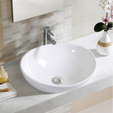 Ceramic Bathroom Basin Hand Wash Bowl Above Counter Top Vanity Sink High Gloss