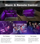 Car Interior Light Strip Kit