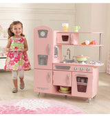 Kids Vintage Kitchen in Pink